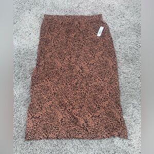 Amazon Essentials Cheetah Skirt Size M NEW WITH TAGS!